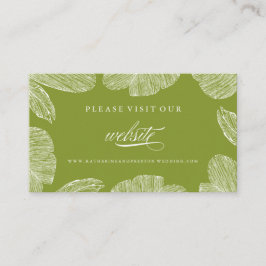  Palm Destination Trouwwebsite invoegen Informatiekaartje