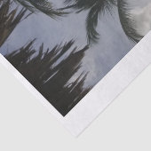 Palm en Beach 2 tissuepapier (Detail)