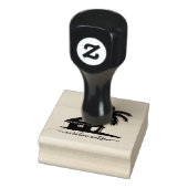 Palm Ex libris Rubber Stamp Rubberstempel (Stempel)