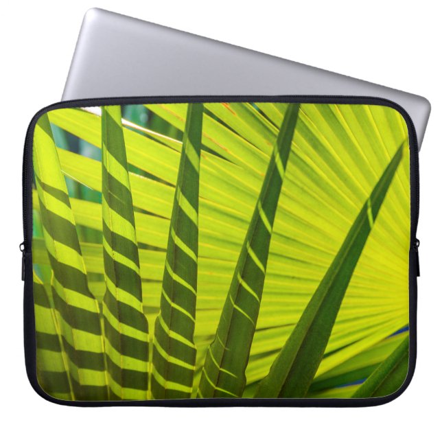 Palm Fan, Kilauea, Kauai, Hawaii Wetsuit Laptop Sleeve (Voorkant)