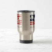 Palm Flag Hawaii 50th State Travel Mug Reisbeker (Center)