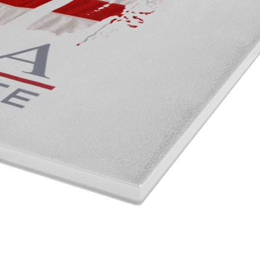 Palm Flag Hawaii Aloha Patriottische Snijplank (Hoek)