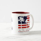 Palm Flag Hawaii Mok (Voorkant rechts)