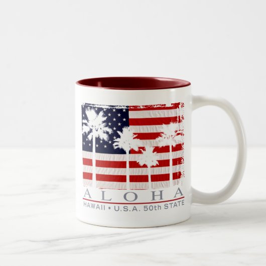 Palm Flag Hawaii Mok (Rechts)