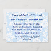 Palm Flag USA Aloha Party Kaart (Achterkant)