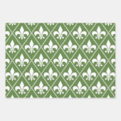 Palm Fleur de Lis Inpakpapier Vel (Voorkant)