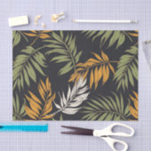 Palm Fonds Herfst Style Pattern Tissuepapier (Craft)