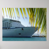 Palm Framed Bow Poster (Voorkant)