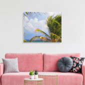 Palm Framed Canvas Afdruk (Insitu (Woonkamer))