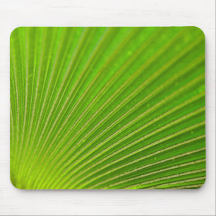 Palm Frond Green Pattern Muismat
