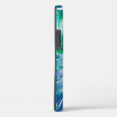 Palm Frond Tropical Pattern Persoonlijke naam Case-Mate iPhone Case (Achterkant / Rechts)