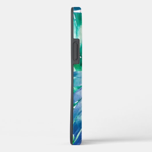 Palm Frond Tropical Pattern Persoonlijke naam Case-Mate iPhone Case (Achterkant / Rechts)