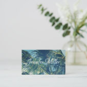 Palm Fronds Foto Revel Visitekaartje (Staand voorkant)