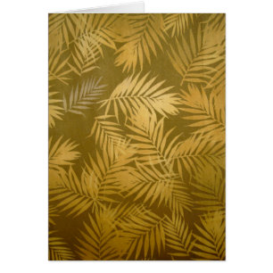 Palm Fronts Pattern Surface Design Fiberart