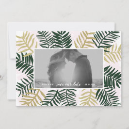 Palm Getaway Sla de datum op Save The Date