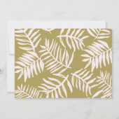 Palm Getaway Sla de datum op Save The Date (Achterkant)