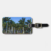 Palm Grove Mosaic Bagagelabel (Voorkant horizontaal)
