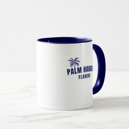 Palm Harbor Florida Coffee Mug Mok (Voorkant rechts)