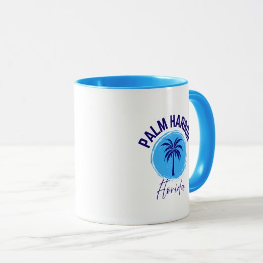 Palm Harbor Florida Coffee Mug Mok (Voorkant rechts)