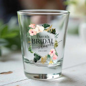 Palm Hibiscus Tropische Bloem Bruidsdouche Shot Glas