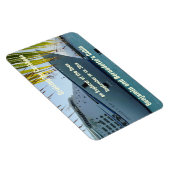 Palm ingelijste boog stateroom deur marker magneet (Rechterzijde)