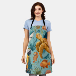 Palm Island All-Over Print Schort Cadeau