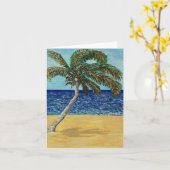 Palm Kaart (Gele Bloem)