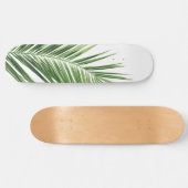 Palm Leaf #1 #minimum #tropical #wall #decor #art Persoonlijk Skateboard (Horizontaal)