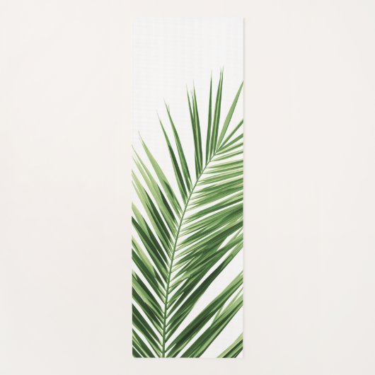 Palm Leaf #1 #minimum #tropical #wall #decor #art Yogamat (Voorkant)