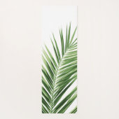 Palm Leaf #1 #minimum #tropical #wall #decor #art Yogamat (Achterkant)