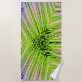 Palm Leaf afbeelding voor handdoeken (Voorkant)