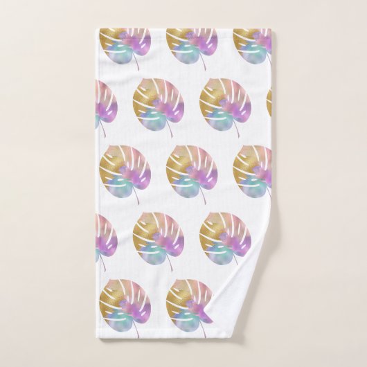  PALM LEAF BADKAMER HANDDOEK SET (Handdoek)