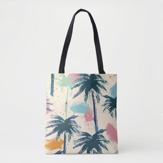 Palm Leaf Beach Bag Tote Bag (Voorkant)