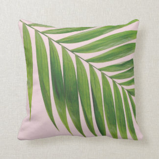 Palm Leaf Blush Pink Sierkussen