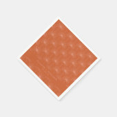 Palm Leaf Botanical Burnt Oranje Custom Wedding Servet (Hoek)