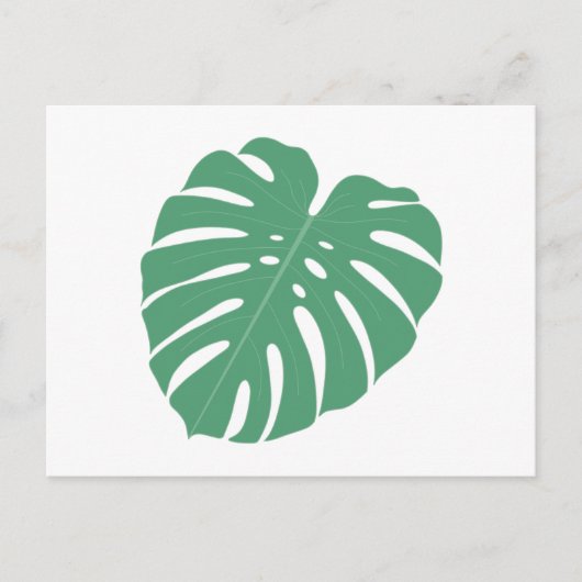 Palm Leaf Briefkaart (Voorkant)