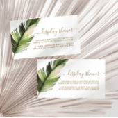 Palm Leaf Display Shower Enclosure Kaart