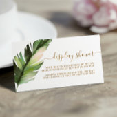 Palm Leaf Display Shower Enclosure Kaart