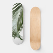 Palm Leaf Finesse #2 #tropical #wall #art Persoonlijk Skateboard (Voorkant)