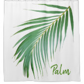 Palm Leaf Frond Shower Curtain Douchegordijn (Voorkant)