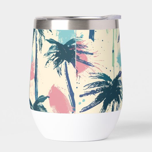 Palm Leaf Keramische Thermos (Links)