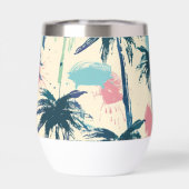 Palm Leaf Keramische Thermos (Achterkant)