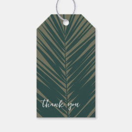 Palm Leaf | Labels voor weddenschappen Cadeaulabel