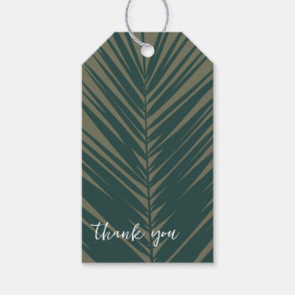 Palm Leaf | Labels voor weddenschappen Cadeaulabel