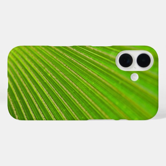 Palm Leaf Macro Case-Mate iPhone Case (Achterkant (horizontaal))