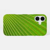 Palm Leaf Macro iPhone 16 Hoesje (Achterkant horizontaal)