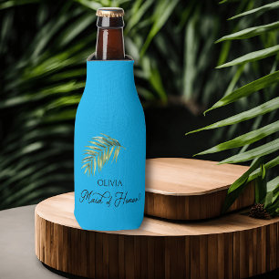 Palm Leaf Maid of Honor Elke kleur Flesjeskoeler