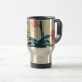 Palm Leaf Metal Thermos Reisbeker (Voorkant rechts)