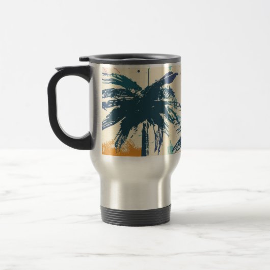 Palm Leaf Metal Thermos Reisbeker (Links)