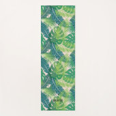 Palm Leaf Patroon aangepaste monogram yoga mat (Voorkant)